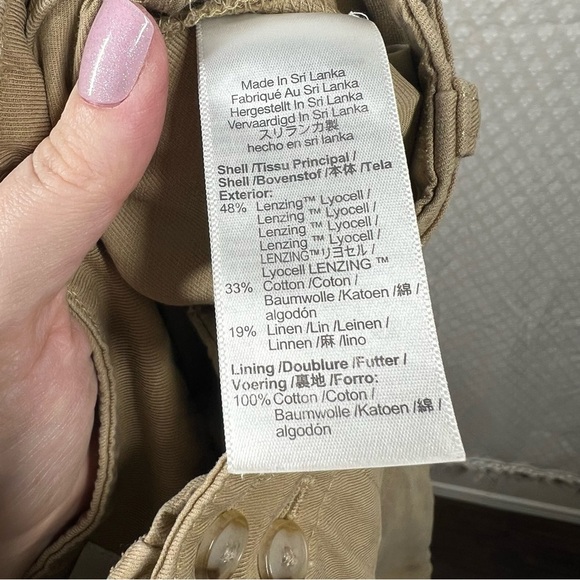 Madewell Tan The Harlow Wide Leg Pants - Picture 7 of 7